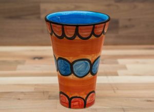 Fruity small vase in Red