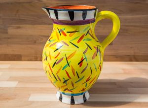 Splash small jug in Yellow