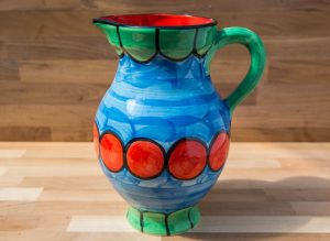 Fruity small jug in Green