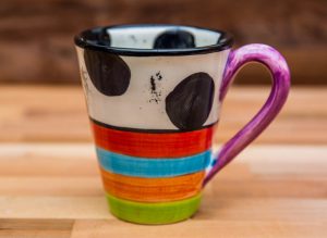 Hi-Life Gaudy large tapered mug in Spot