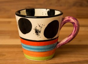 Hi-Life Gaudy small tapered mug in Spot