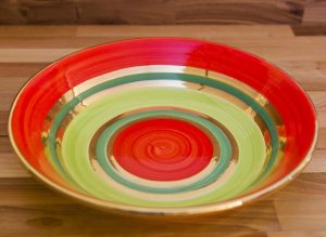 Lustre Horizontal pasta bowl in no.02
